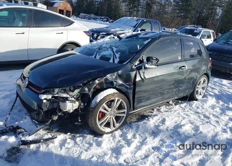 2015 Volkswagen Golf Gti 2.0T S 2-Door из США, поврежденный, VIN 3VWTT7AU4FM068707